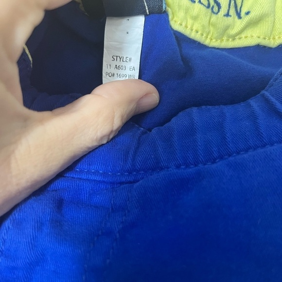 U.S. POLO ASSN. Men’s Stretch Twill Jogger Short Blue Elastic Waist Size XS Y2K - Picture 6 of 9